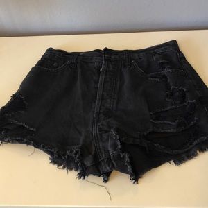 Abercrombie and Fitch black short